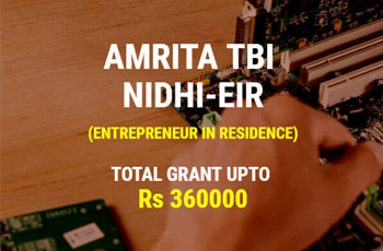 Amrita TBI NIDHI - Entrepreneur-in-Residence (EIR)